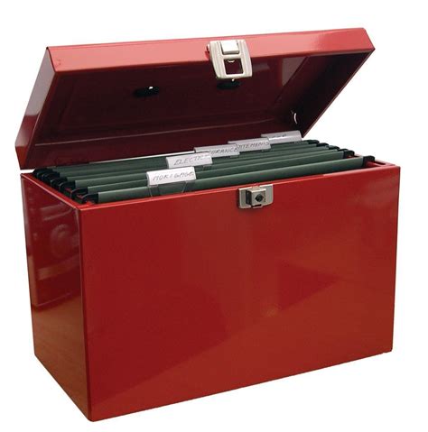 lockable metal file storage box|metal box file wilko.